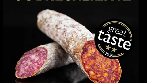 Chorizo y Salchichon 2 estrellas Great Taste 2026