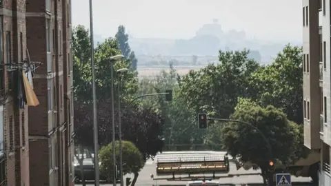 Veh&iacute;culos circulando por Zamora