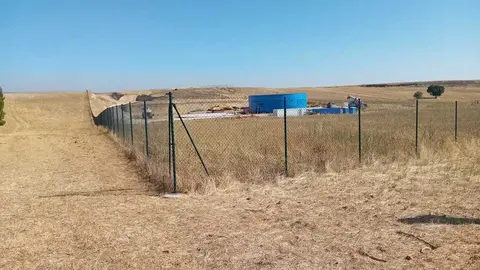  obras de la planta de biog&aacute;s que se construye en Peleas de Abajo (2)