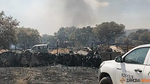 incendio M&aacute;moles en Fermoselle _9