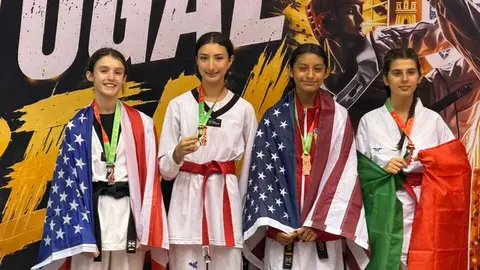 taekwondista zamorana Ainhoa Garc&iacute;a Vargas