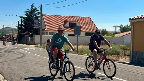 Coreses inaugura sus fiestas con la tradicional marcha a Gallegos