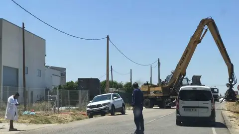 Fuego en la planta de residuos de Roales_30