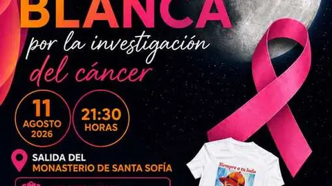 Cartel informativo sobre la Noche Blanca en Toro