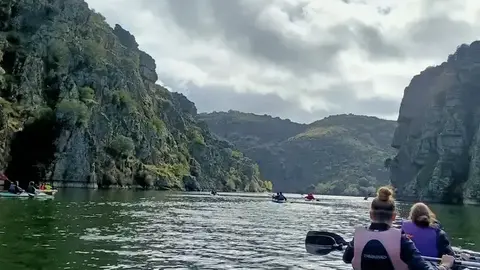 kayak en la rueca