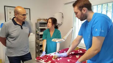 El delegado territorial visita el CRAS de Villaralbo