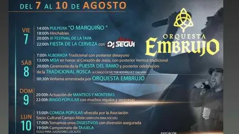cartel Gallegos del Campo