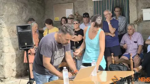 Votaciones en la Asamblea de Zafara
