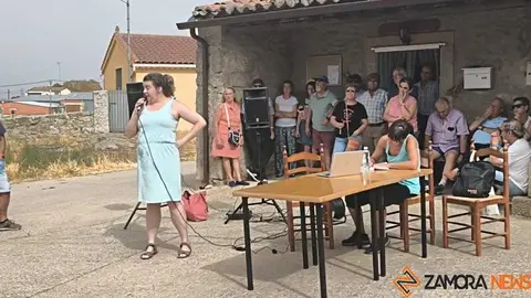 Asamblea celebrada en Zafara. Foto Paco Colmenero
