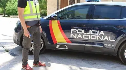 Polic&iacute;a Nacional. Foto SalamancaAldia