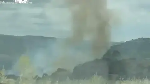 Imagen de archivo de un incendio. Foto SalamancaALdia