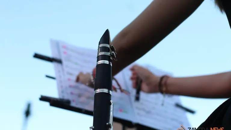 Concierto de la Banda de Música "Maestro Lupi" en el XIV Festival Hispano-Luso