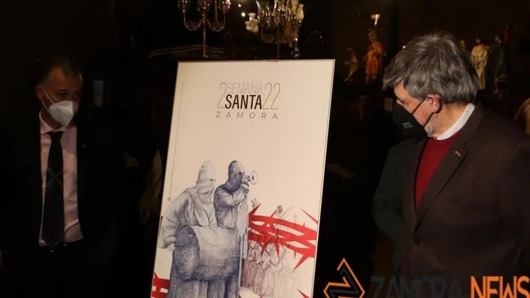 Cartel anunciador de la Semana Santa de Zamora. | FOTO: Marcos Vicente