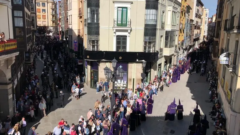 La Vera Cruz en la Plaza Mayor. Foto Marcos Vicente