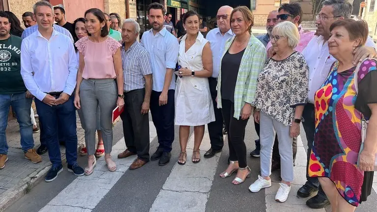 La ministra de Industria en Toro, Foto Rocío Gato