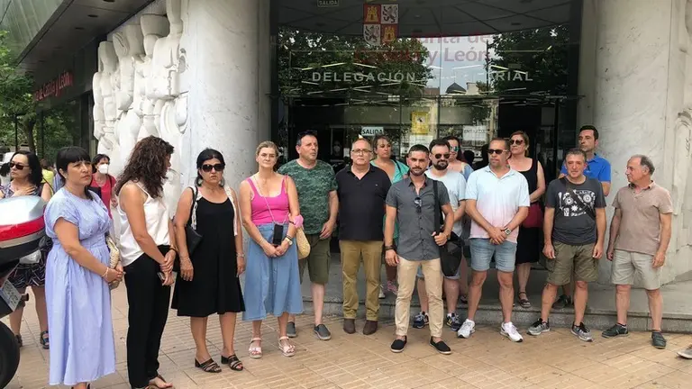 Minuto de silencio CSIF