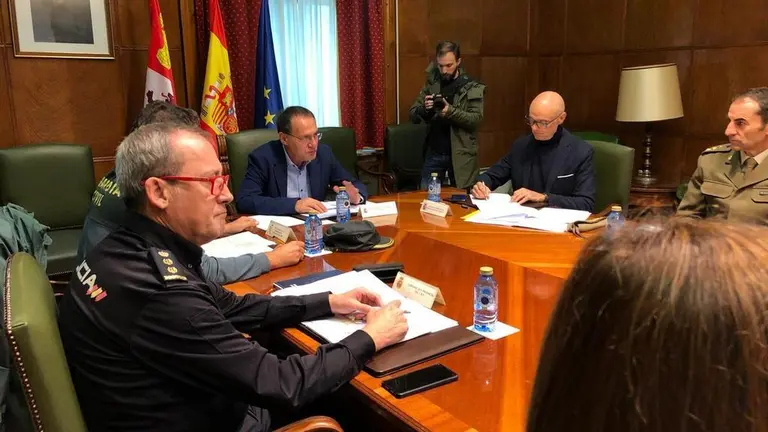 Reunión entre la Subdelegación y los Servicios Provinciales de la