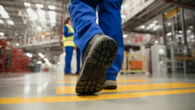 Trabajo en almacén. Fotografia de archivo
