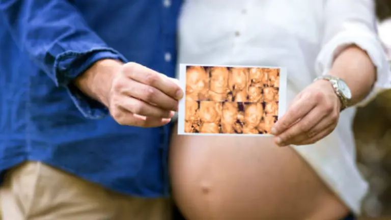 Embarazo. Fotografía de archivo