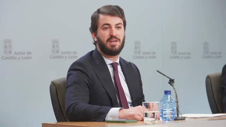 Juan García Gallardo durante una rueda de prensa. imagen de archivo