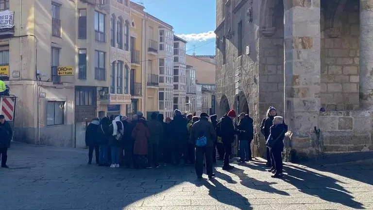 Turistas en Zamora