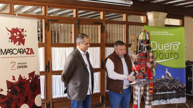 El presidente de la Federación Provincial de Mascaradas de Zamora 'MascaraZa', José Javier Sánchez