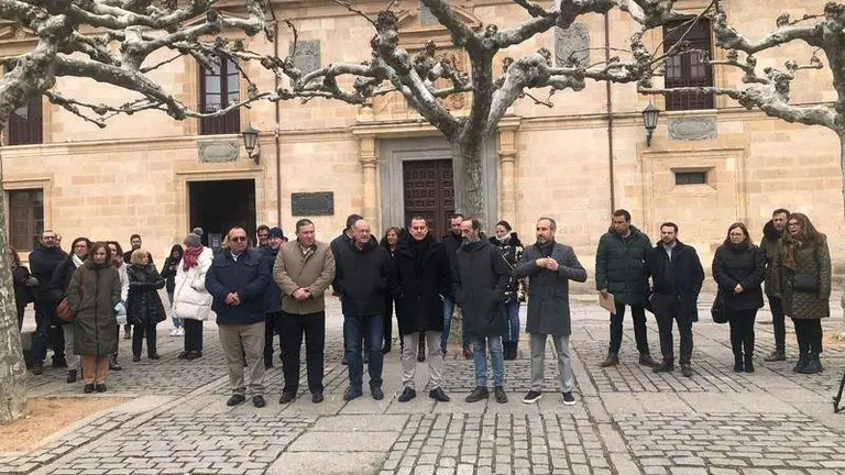 Concentración silenciosa por Ucrania