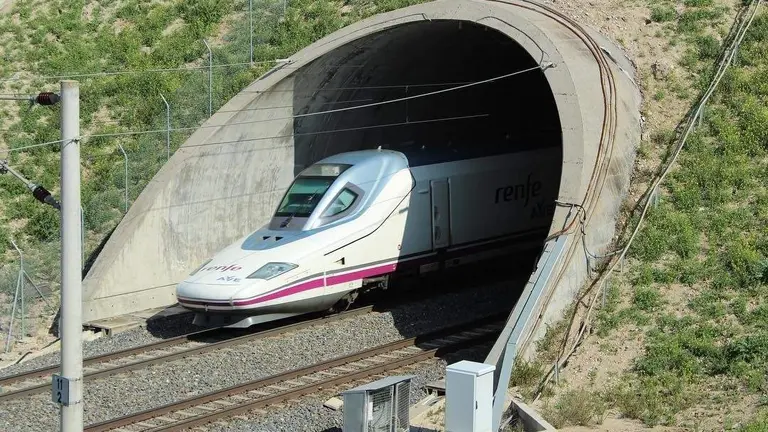 Tren Renfe fotografía de archivo