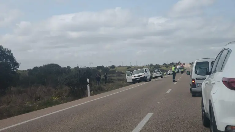 Accidente en Cerezal de Aliste