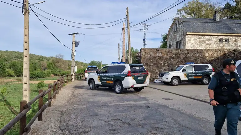Dispositivo de búsqueda de la mujer desaparecida en Vigo de Sanabria. Fotografía: GC