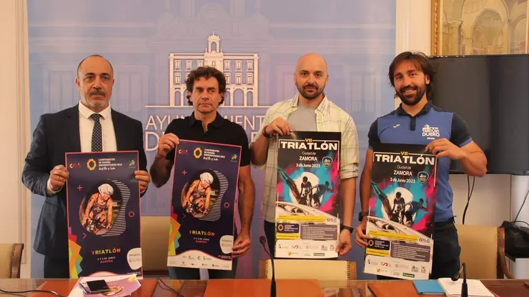 Presentación Campeonato de España Universitarios 2023 y VII Triatlón Ciudad de Zamora