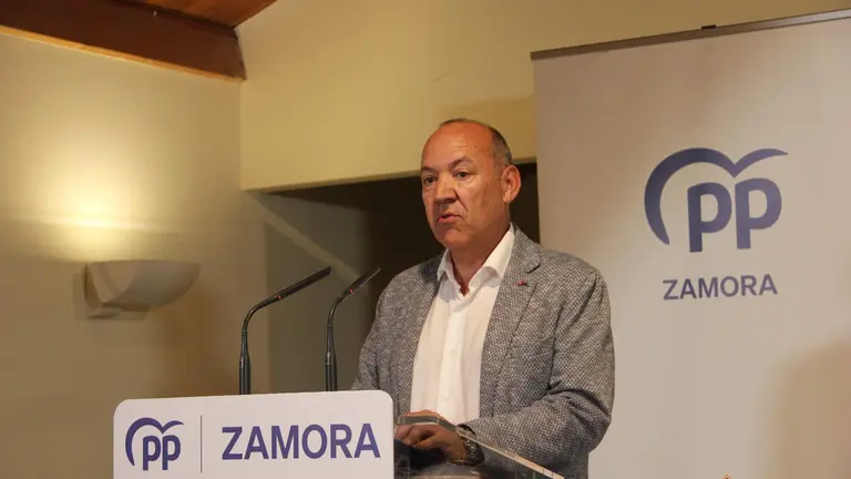 El presidente del Partido Popular a nivel provincial, José María Barrios Tejero