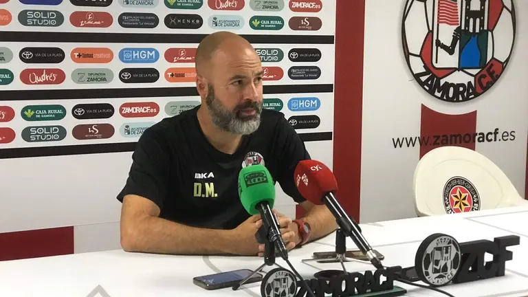 David Movilla, en la previa vs Ourense