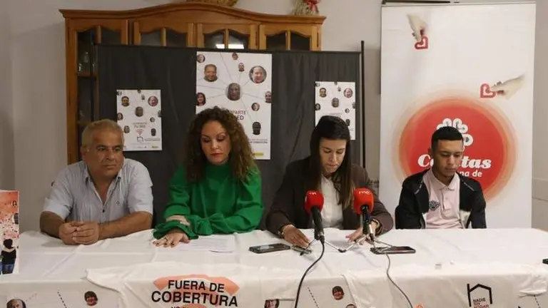 Presentación de la campaña de personas sin hogar