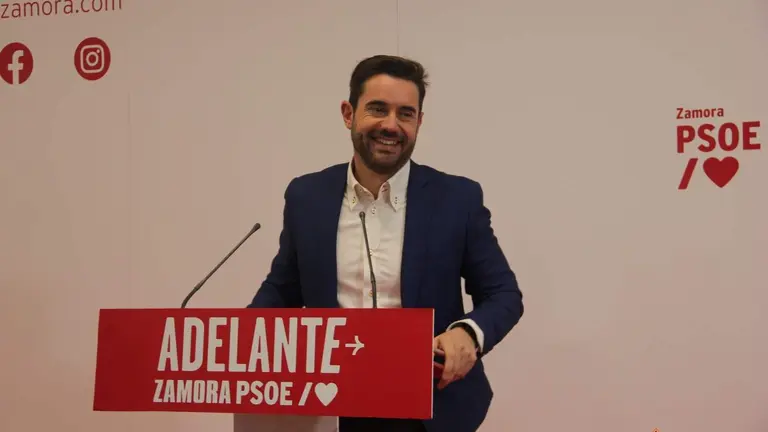 El Secretario General del PSOE de Zamora y Diputado Nacional, Antidio Fagúndez