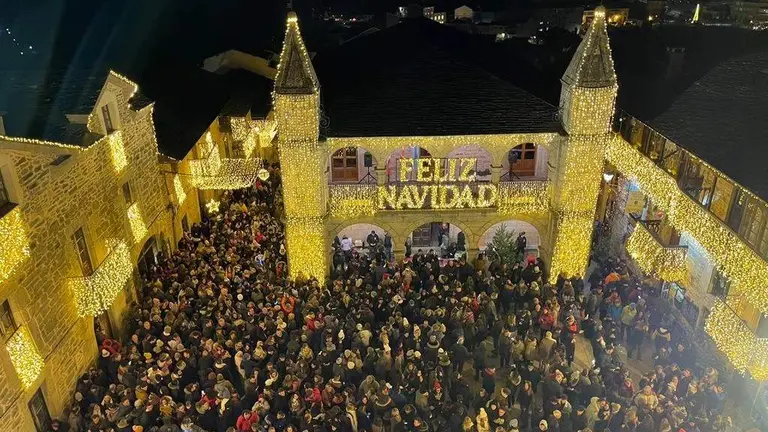 Encendido Navidad. Villa Puebla de Sanabria