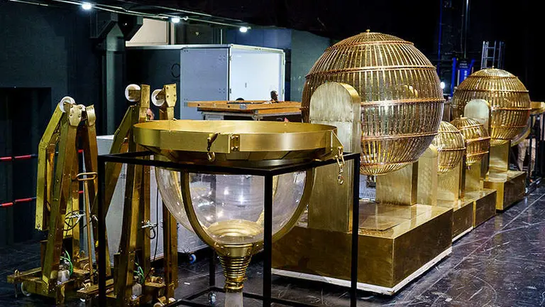 Bombos sorteo Lotería de Navidad