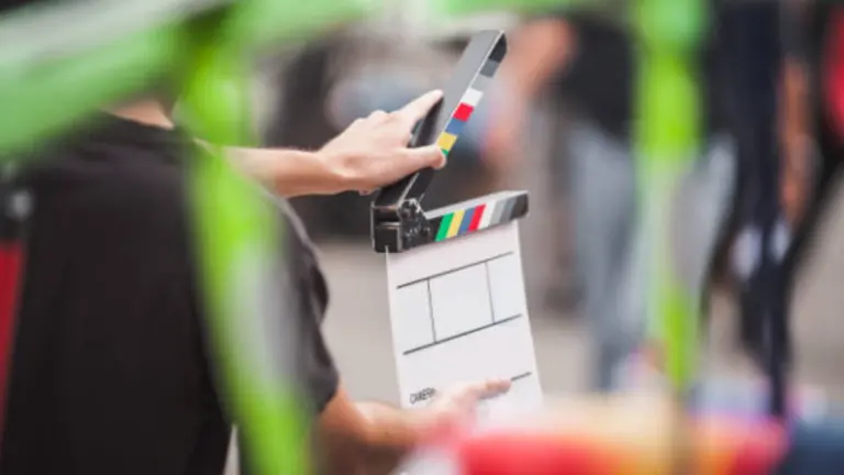 Fotografía de archivo rodaje de película