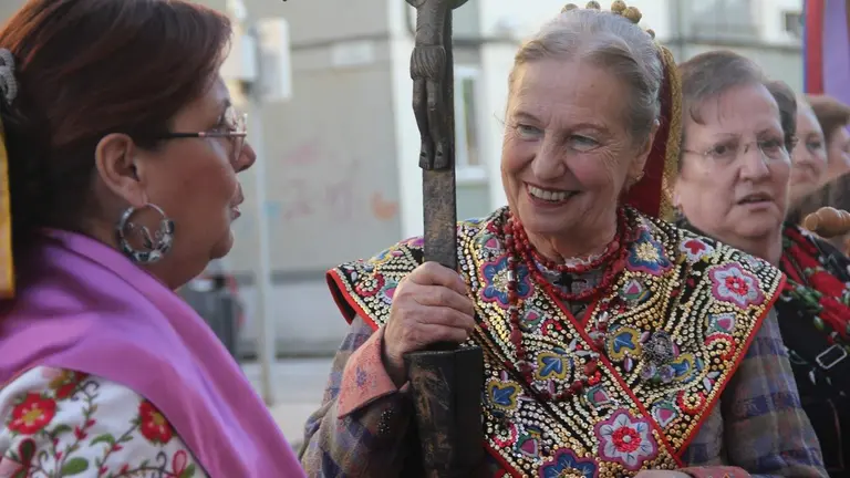 Las águedas de San José Obrero desfila en su 15 aniversario