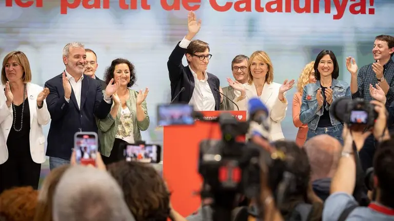 Elecciones catalanas, Salvador Illa. Fotografía: PSC