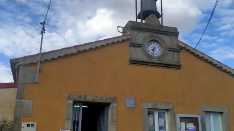Local electoral en Fresno de Sayago. Fotografía: CEDIDA
