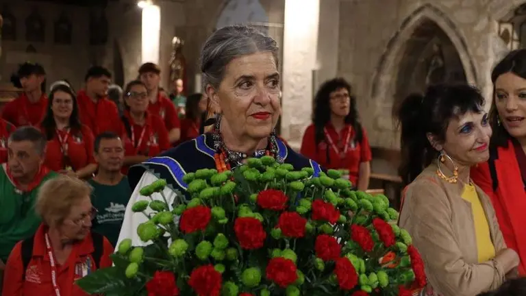 Ofrenda floral a la Virgen de la Concha _3