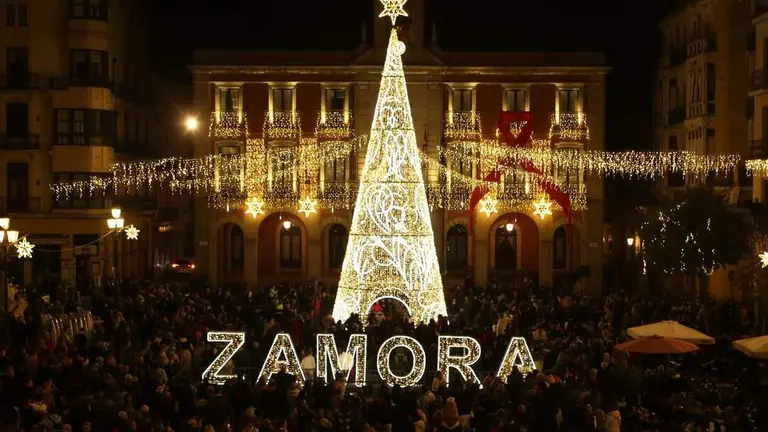 Encendido de las Luces de Navidad, Plaza Mayor