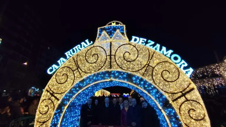 Encendido de las luces de Navidad en La Marina