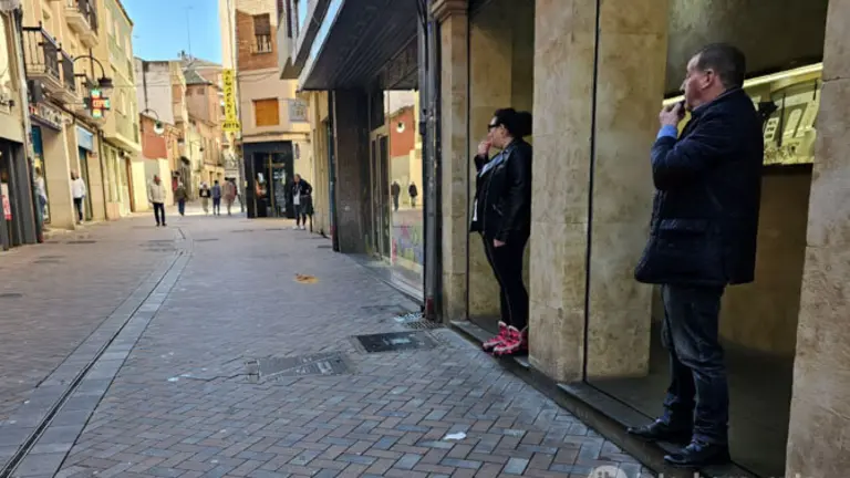 protestas por la cobertura en Benavente. IMAGEN INTERBENAVENTE