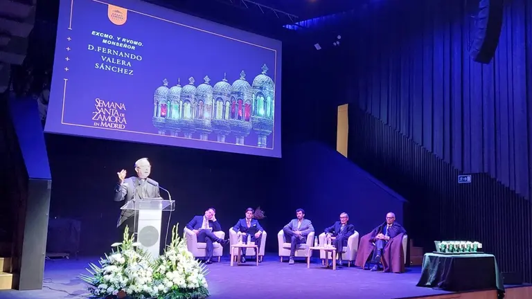 pregón de la Semana Santa de Zamora en Madrid. IMAGEN Casa de Zamora en Madrid (1)