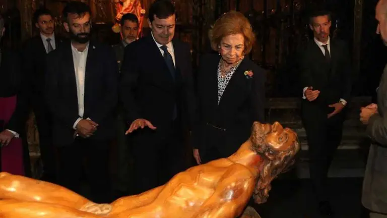 La Reina Doña Sofía en Zamora _50