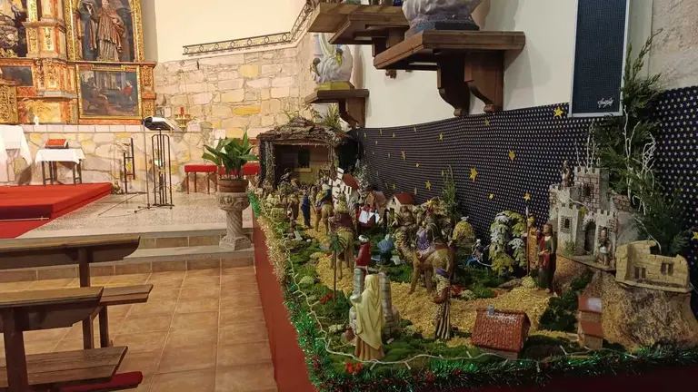Bel&eacute;n en el templo granje&ntilde;o