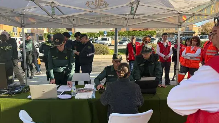 simulacro de una persona desaparecida en Zamora _26