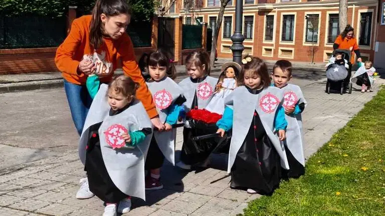 procesi&oacute;n Tercera Caida en la Escuela Infantil Bambi 